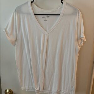 🚩(2 for $4) Universal Thread Cream Relaxed Short Sleeve Tee
